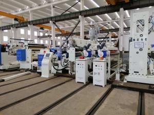 Quality 45μM 1400mm Mono Roll Paper Extrusion Lamination Plant wholesale