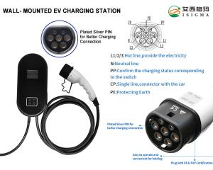 Quality Ccs Charger Charging Plug Point In Hybrid At Home 22KW For Residential Buildings wholesale