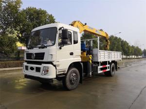 Quality Chinese 4WD 4X4 Dongfeng Vehicle Mounted Crane With190hp Engine 8 Tons wholesale