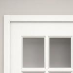 Office Reinforced Painless Plywood Eco Friendly Doors