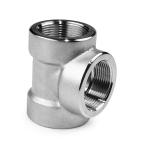 Stainless Steel 304 316 316L 3000 LB 6000LB Forged Tee For High Pressure Pipe