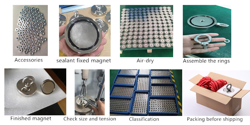 Industrial Magnet N52 Super Permanent Customized Neodymium Magnets with Countersunk