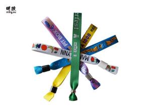 Quality Beautiful Custom Wrist Bracelets Nylon Wristbands With Message 350 * 11 * 0.6mm wholesale