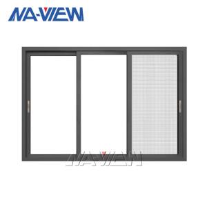 Quality Guangdong NAVIEW Aluminium Doors And Windows Double Glazed Horizontal Sliding Storm Windows wholesale