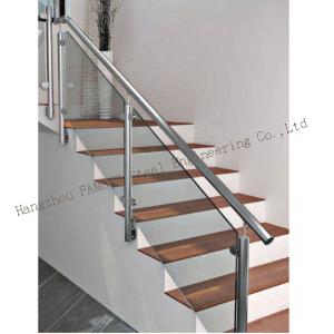 Quality Clear Tempered Glass Railing Stair Handrail Guardrail Easy Installation wholesale