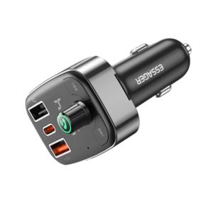 Quality BlueCat FM Blue MP3 Car Charger 50W Fast Charge For Phone USB A USB C U Disk wholesale