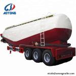 45M3 V Type Bulk Cement Tanker Powder Tank Semi Trailer with 11980*2500*3800mm
