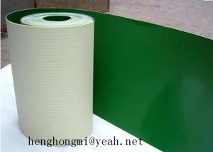 Quality Industrial Anti-static Flat PVC Conveyor Belt 80-300N/mm wholesale