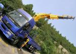 Durable 16 Ton Transporting Articulated Boom Crane , Hydraulic System
