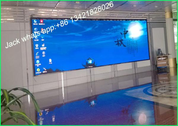 Large Indoor Rental Led Screen Display , P2.5 LED Video Screen Rental High