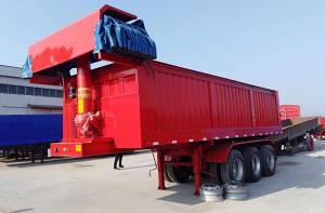 Quality 35 tons 3 axles tipper trailer/ dumping tipper trailer side tipper trailer wholesale
