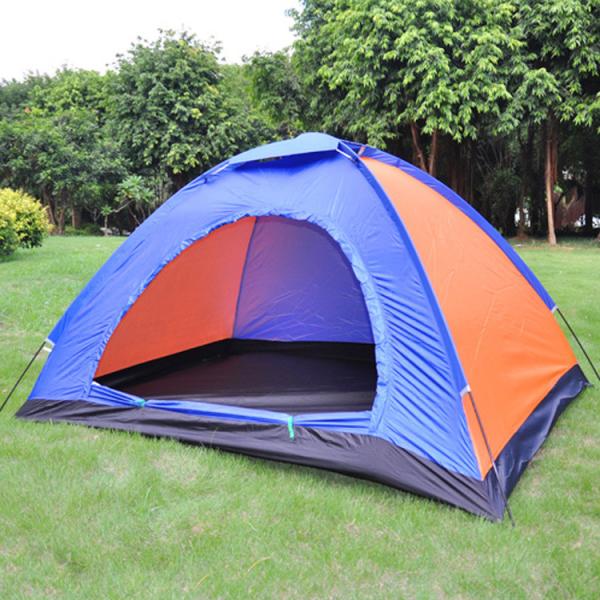 Double Layer 3-4 people Family Outdoor camping ultralight inflatable Camping