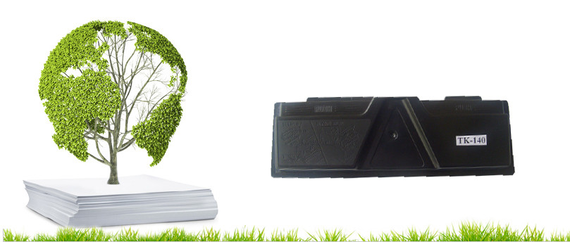 Black Kyocera Toner Cartridges TK140 For Printer Kyocera Mita FS-1100