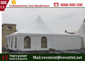 Quality polygonal graceful medieval tents gazebo tent 6x6m for sale with ISO certifacation wholesale