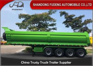 Quality Heavy Duty Dump Semi Trailer 3 or 4 Axles For Rock Sand And Coal Delivery wholesale