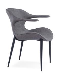 Quality Stackable Restaurant 67cm Contemporary Metal Dining Chairs wholesale
