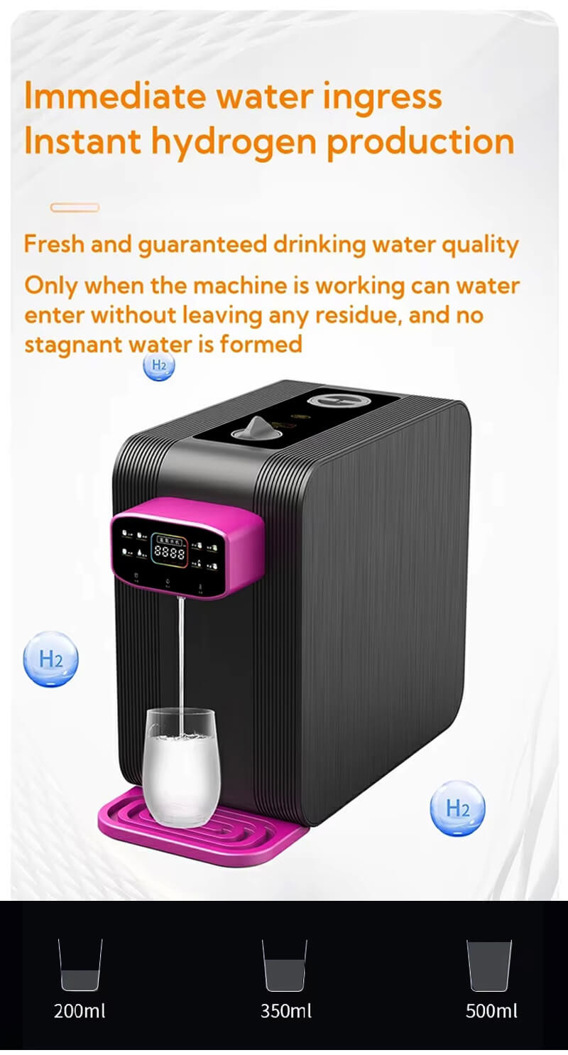 Hydrogen Water Dispenser Household Use 2000ppb Improves Blood Circulation WEIZI