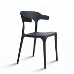 Stackable restaurant mode outdoor plastic chairs