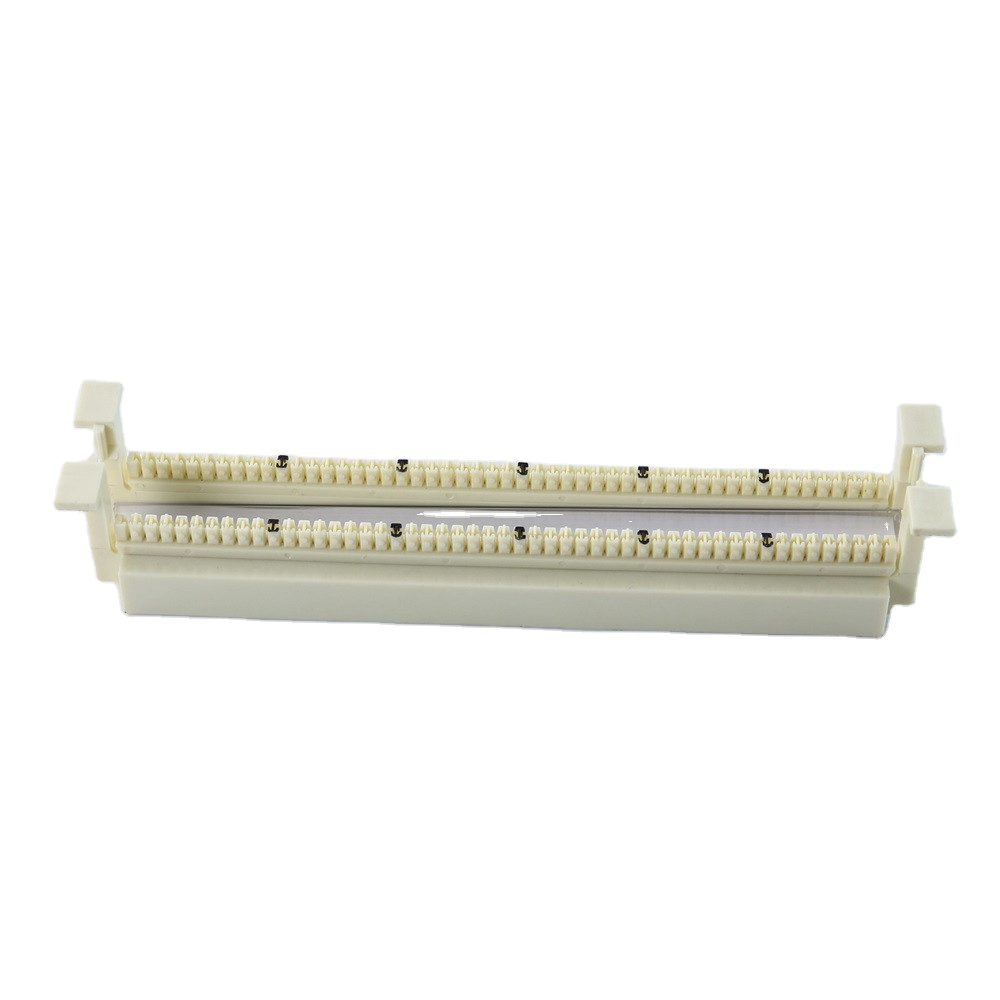 Plastic and Iron Nickel Plated Connection Module for 10 Pairs Telephone Cable Wiring