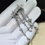 Luxury Jewelry diamonds of comet earring 18kt gold with yellow gold or white