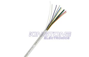 Quality 0.20mm2 Security Alarm Cable Solid CU / CCA / TCCA Conductor Unshielded in 100M wholesale