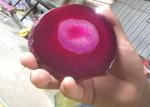 Nontoxic Natural Agate Stone , Stones For Crafts Multiple Color Customized Size