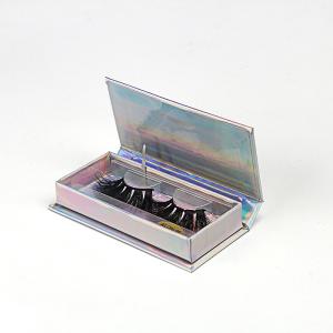 Quality Paper Eyelash Packaging Boxes Holographic Lash Box With Logo Custom wholesale