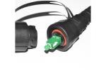 IP68 FTTA Fiber To The Antenna , Fiber Optic Patch Cable ODVA LC SC MPO