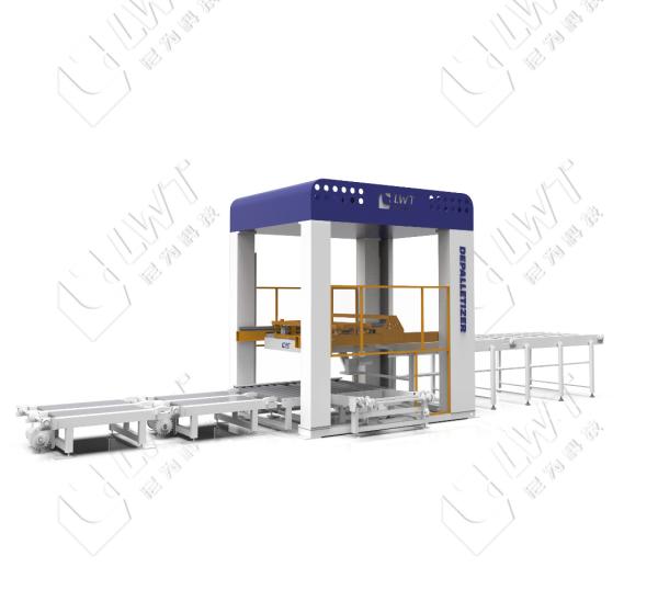 Cheap Magnetic Palletizer Automatic Bottle Depalletizer Machine for sale