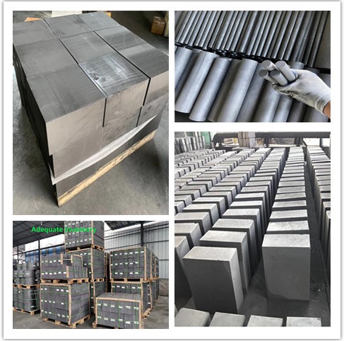 High Pure Graphite Materials for Custom High Density Graphite Block and Brick Manufacture
