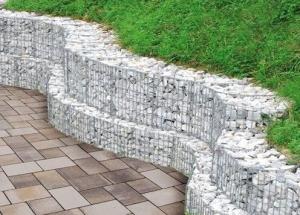 Quality High Durable Gabion Wire Mesh , Gabion Wall Construction 200x100x50cm Size wholesale