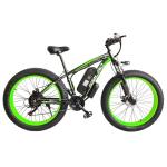 SMLRO 26 Inch Fat Tire Electric Bike 21Speed Geared With 60nm Torque
