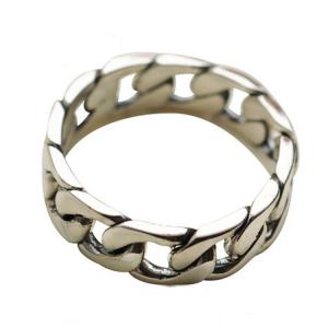 Quality Women and Men Sterling Silver Band Couple Ring (022236W) wholesale