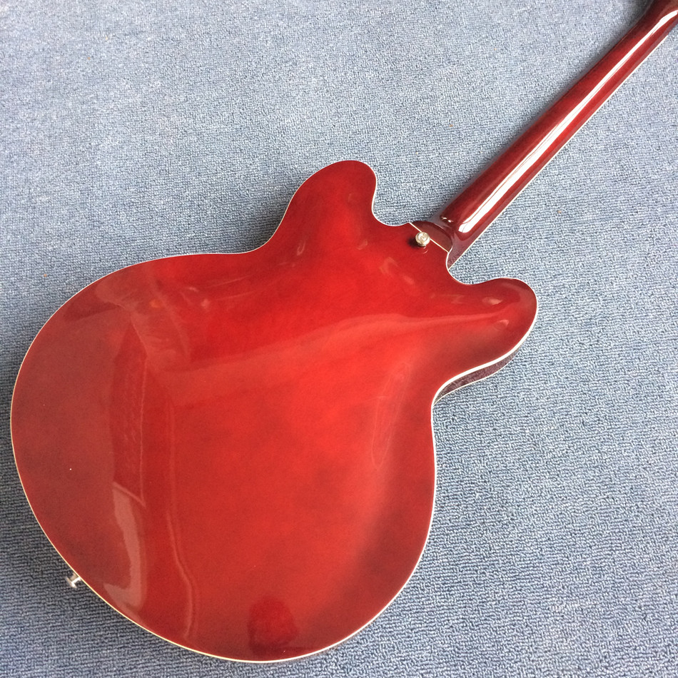 Hollow body Jazz electric guitar, British flag Rosewood Fingerboard electric guitar