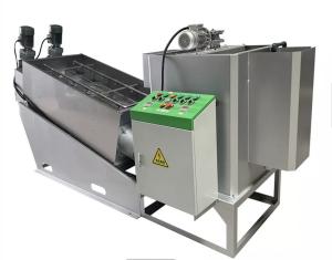 Quality 24kg/H Volute Dewatering Screw Press Machine SEW Motor wholesale