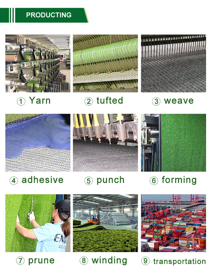 Soccer Fields Synthetic Turf With Rubber Granules Infill Material Located In Maldives