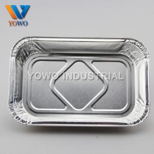 Quality Silver 1lb 175*110*40mm Aluminum Freezer Containers wholesale
