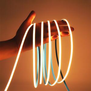 Quality 120lm/w Warm Nature White COB Led Strip Light for Cabinet Bedroom Kitchen Lighting wholesale