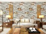 3D waterproof PVC wallpaper modern fashion design removeable 2017 new