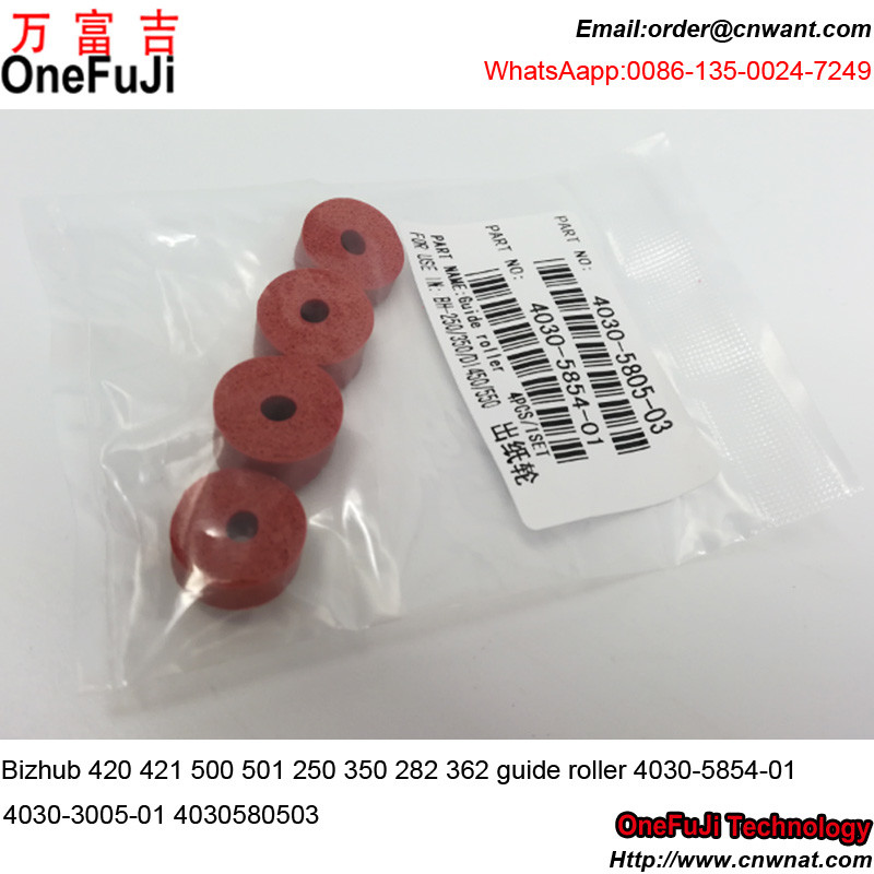 4030585404030580503 printer part for Konica Minolta Bizhub 420 421 500 501 250 350 282 362 guide roller 4030-5854-01