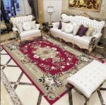 European Style PRinting polyester Fiber Living Room Floor Carpet Special Style