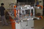 Heat Sealing Cold Cutting Two Layers Bag Making Equipment High Speed
