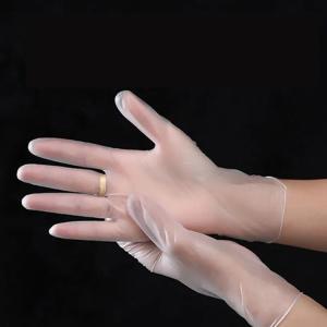 Quality Hospital Disposable Protective Gloves , Disposable Powder Free Vinyl PVC Gloves wholesale