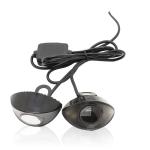 Custom 300LM 6000K Motorcycle LED Headlights Hawk Eye Lights 10SMD