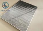 Vee Wedge Wire Mesh Grids Panel , Stainless Steel Sieve Screen 0.7mm Slot Size