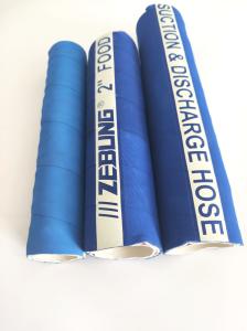 Quality Flexible 300PSI Food Grade Rubber Hose Weather Resistant FDA approved wholesale