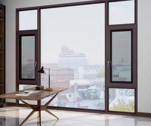 Quality Sturdy Aluminum Tilt Turn Windows With Insulating Profiles And Corrosion Resistance wholesale
