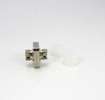 FC FC Fiber Optic Adapter Square Solid One Piece Metal Fiber Connector Adapters