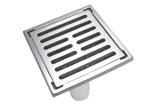 304 Stainless Steel Floor Drain Bathroom /Restroom L Style Floor Drain Square