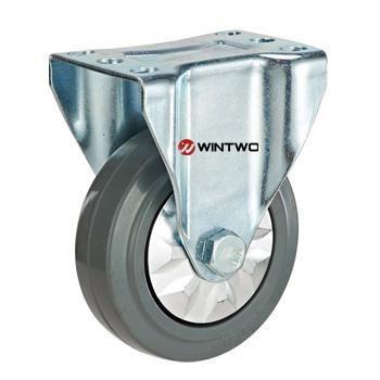 Cheap Elastic TPR side brake castor for sale